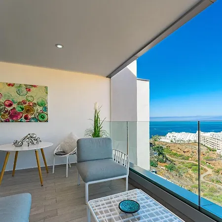 Ocean View Penthouse - Sunset Terrace, Heated Pool, Parking Apartmán Costa Adeje (Tenerife)