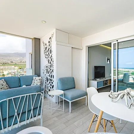 Ocean View Penthouse - Sunset Terrace, Heated Pool, Parking Apartmán Costa Adeje (Tenerife)