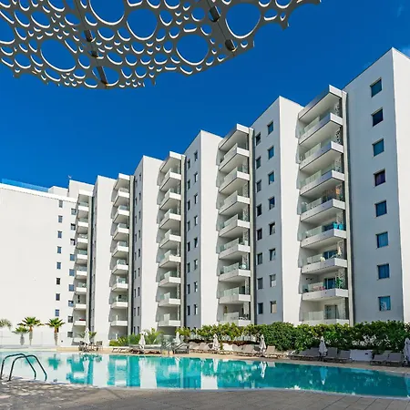 Appartement Blue Lagoon - Ocean View Penthouse With Airco & Heated Pool