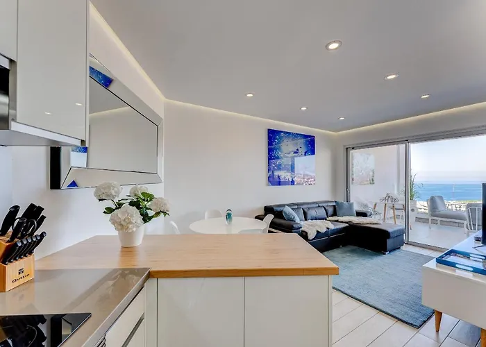 Blue Lagoon - Ocean View Penthouse With Airco & Heated Pool Apartament Costa Adeje (Tenerife)